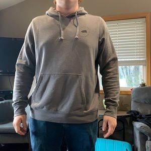 Mens gray hooded sweatshirt THE NORTH FACE
